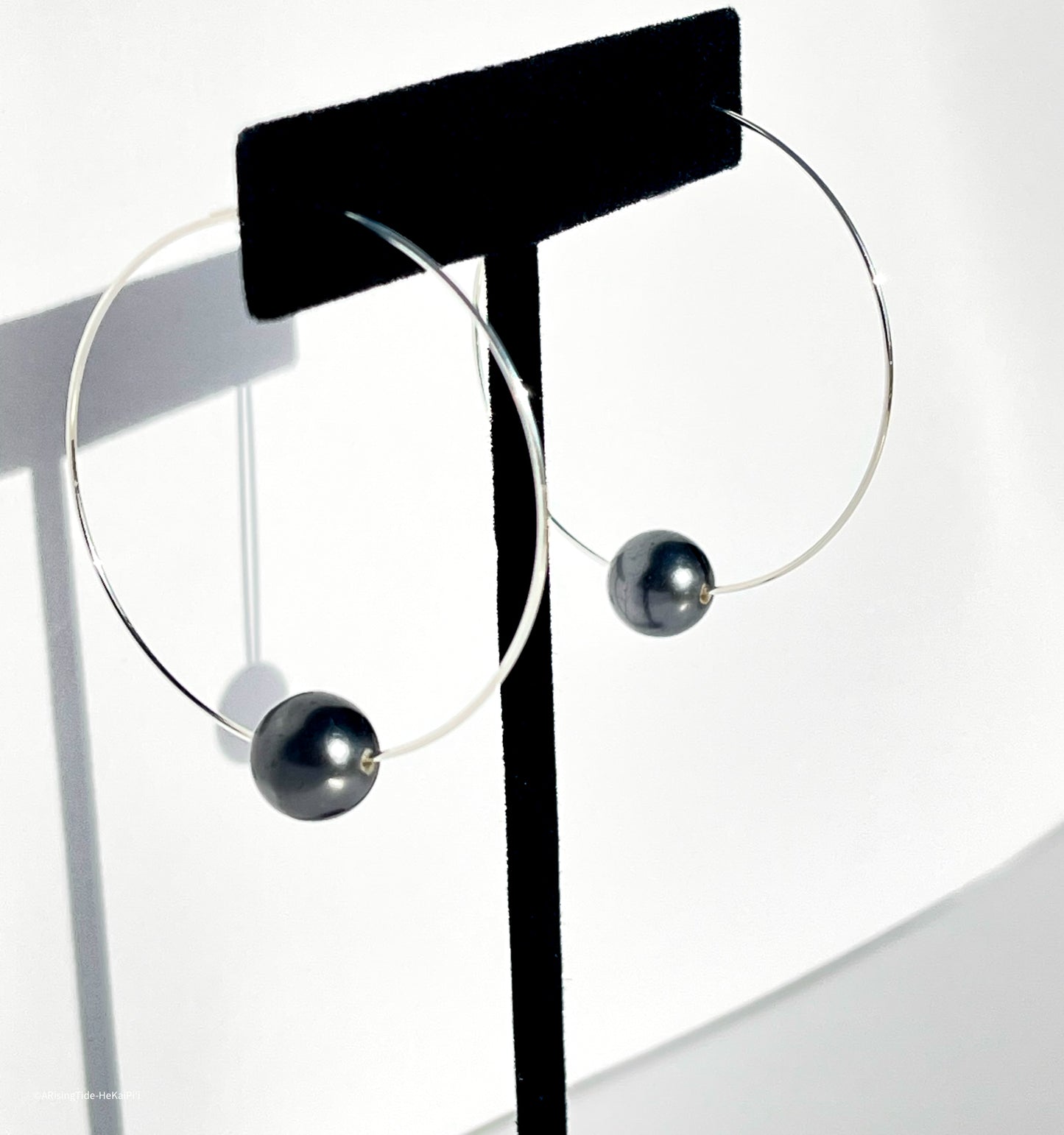 Twilight Noir Hoops